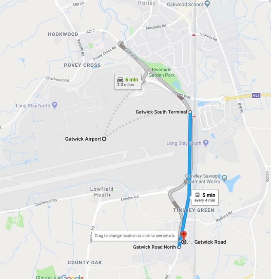Lux Apartment In Gatwick 克劳利 外观 照片